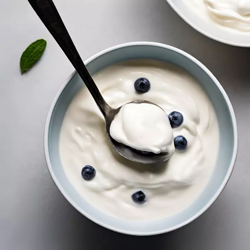 Creamy Yogurt in a Bowl - A Soothing Choice for Braces