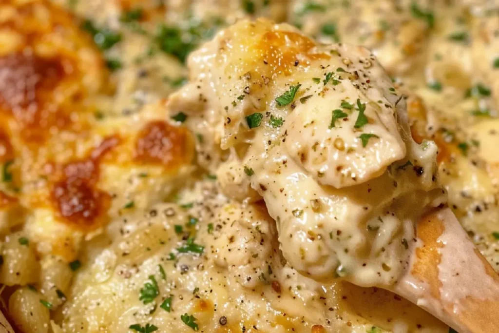 Creamy Parmesan Chicken Casserole Recipe