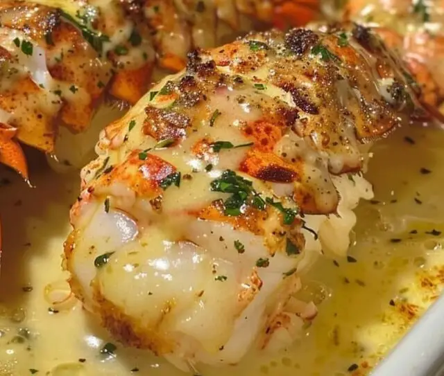 Melt-in-Your-Mouth Creamy Garlic Butter Lobster Tails