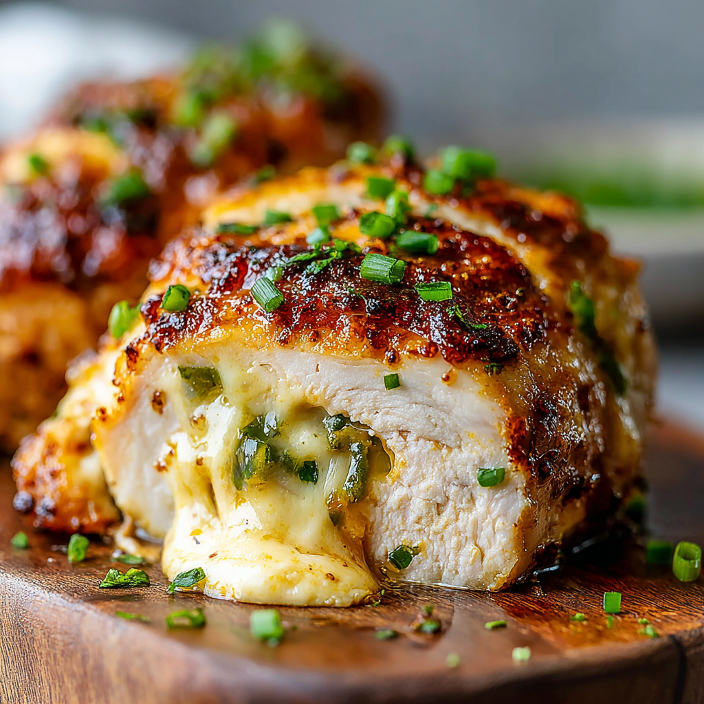 Jalapeño Popper Stuffed Chicken - steps
