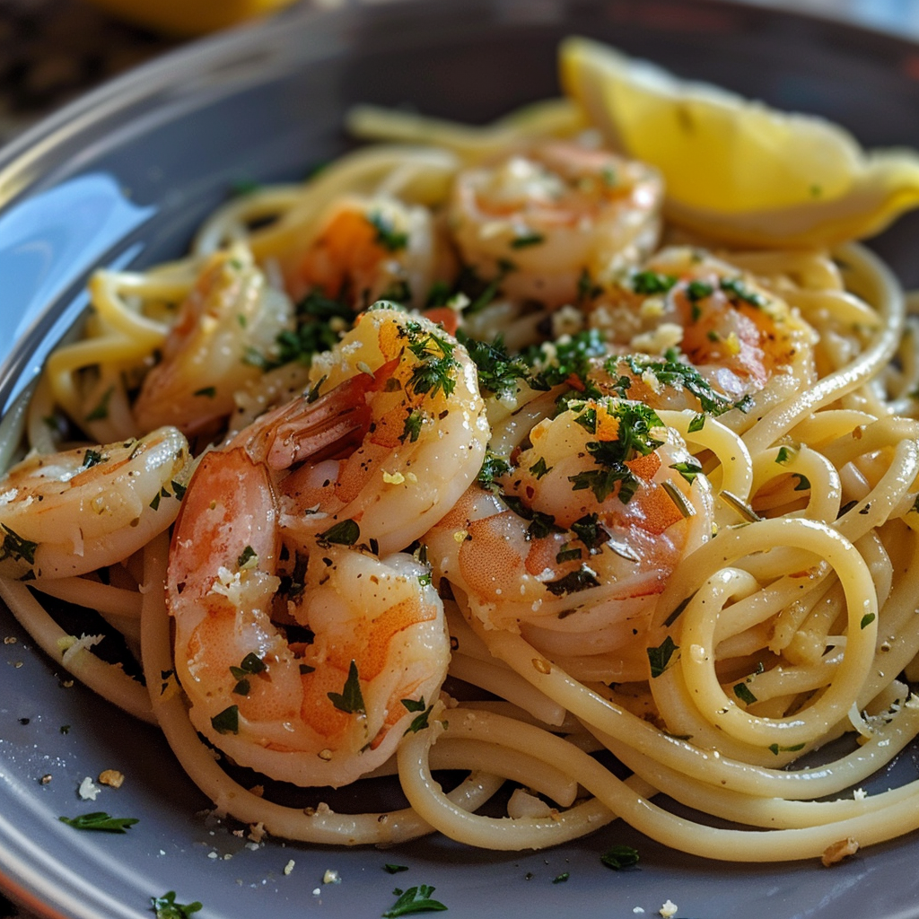 how to make Buttery Garlic Shrimp Scampi That’S Ready Faster Than You Can Set The Table step by step