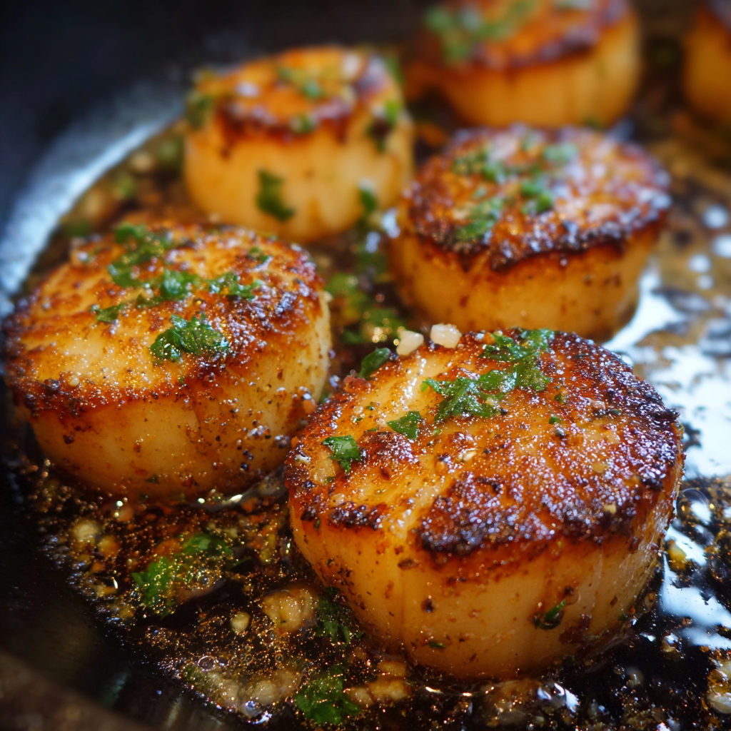 how to make Cajun Butter Scallops Pan-Seared Until Perfectly Golden In Under 10 Minutes step by step