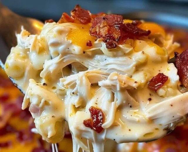 Chicken Bacon Ranch Tater Tot Casserole