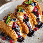 Berrylicious Cheesecake Tacos recipe