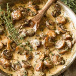 Creamy Mushroom Sauce recipe