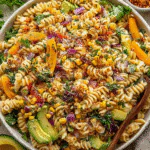 Elote Street Corn Pasta Salad recipe