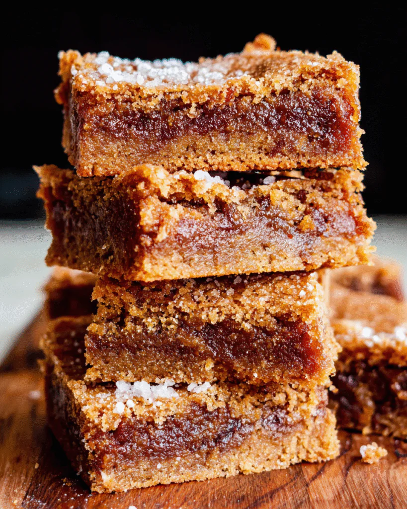 Gingerbread Blondies recipe