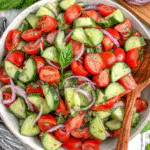 Healthy & Delicious Cucumber Tomato Salad recipe