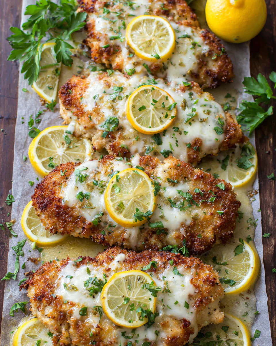 Lemon Chicken Romano recipe