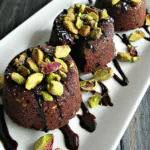 Pistachio Chocolate Lava Cakes recipe