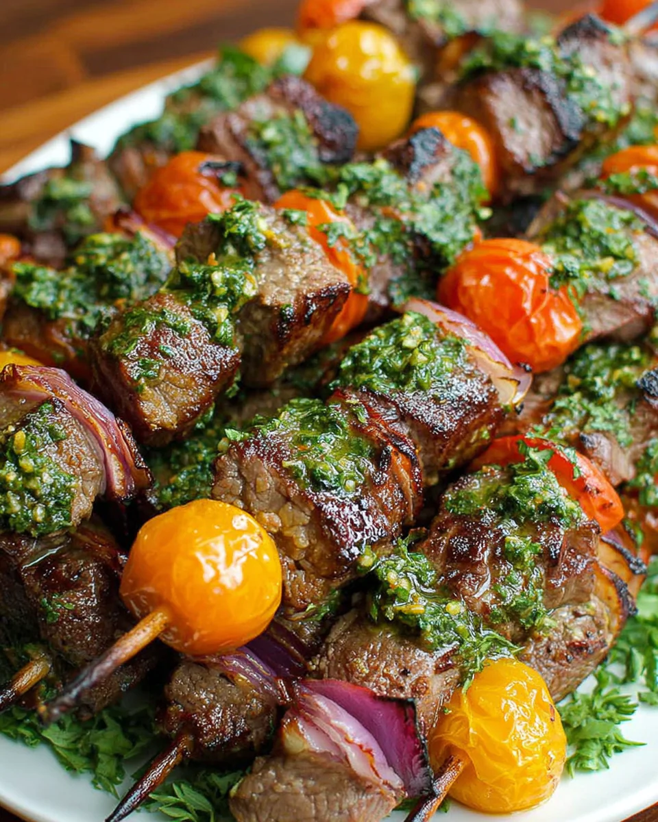 Steak Kebabs Recipe recipe