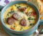 Creamy Parmesan Italian Sausage Soup Recipe