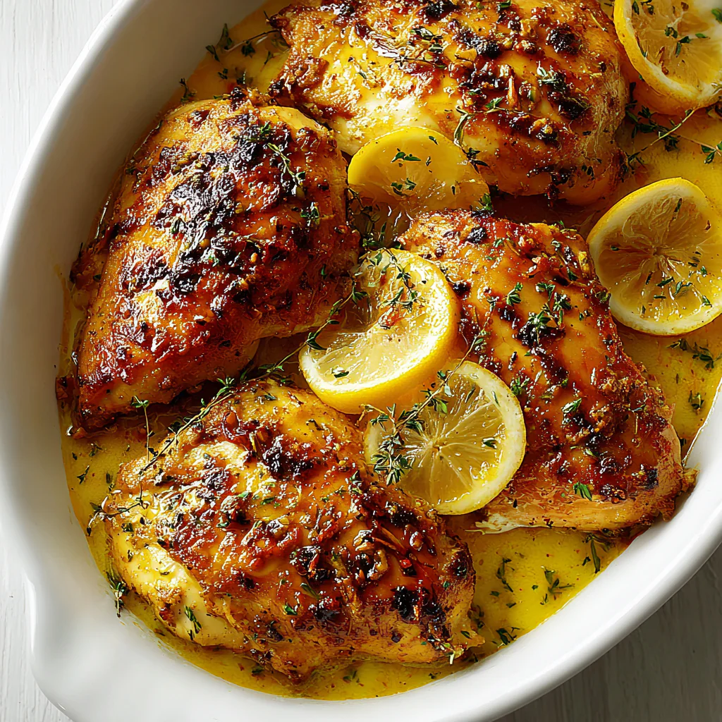 Baked Lemon Butter Chicken