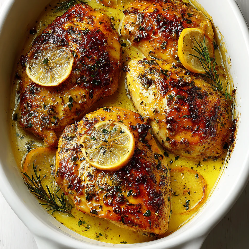 Baked Lemon Butter Chicken ingredients