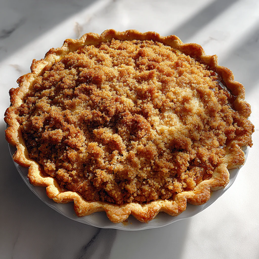 Banana Sugar Crumb Pie: An Easy & Delicious Homemade Recipe step-by-step instructions