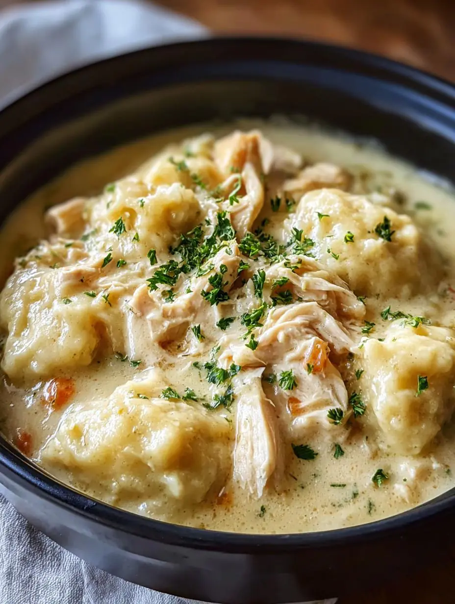 Delicious Crock Pot Chicken and Dumplings for Comfort Food Lovers photo 2