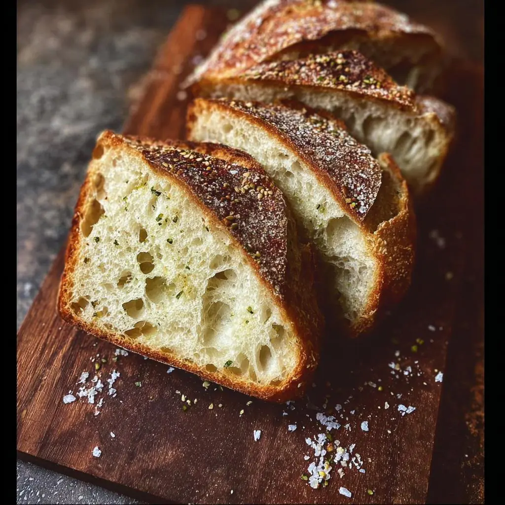 how to make Dukkah Sourdough Bread step by step