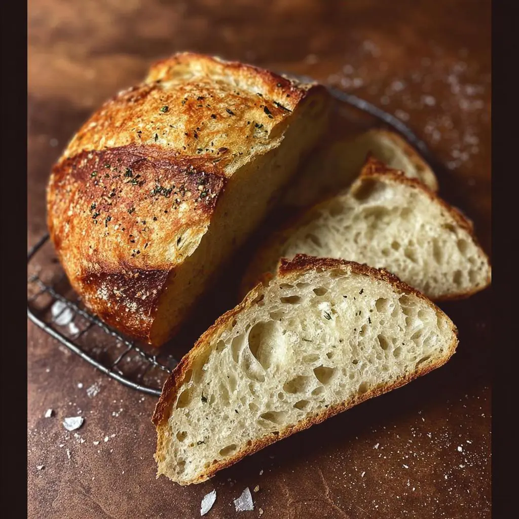 a serving of Dukkah Sourdough Bread
