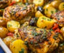 One-Pan Mediterranean Chicken and Potatoes That Crisps Every Time
