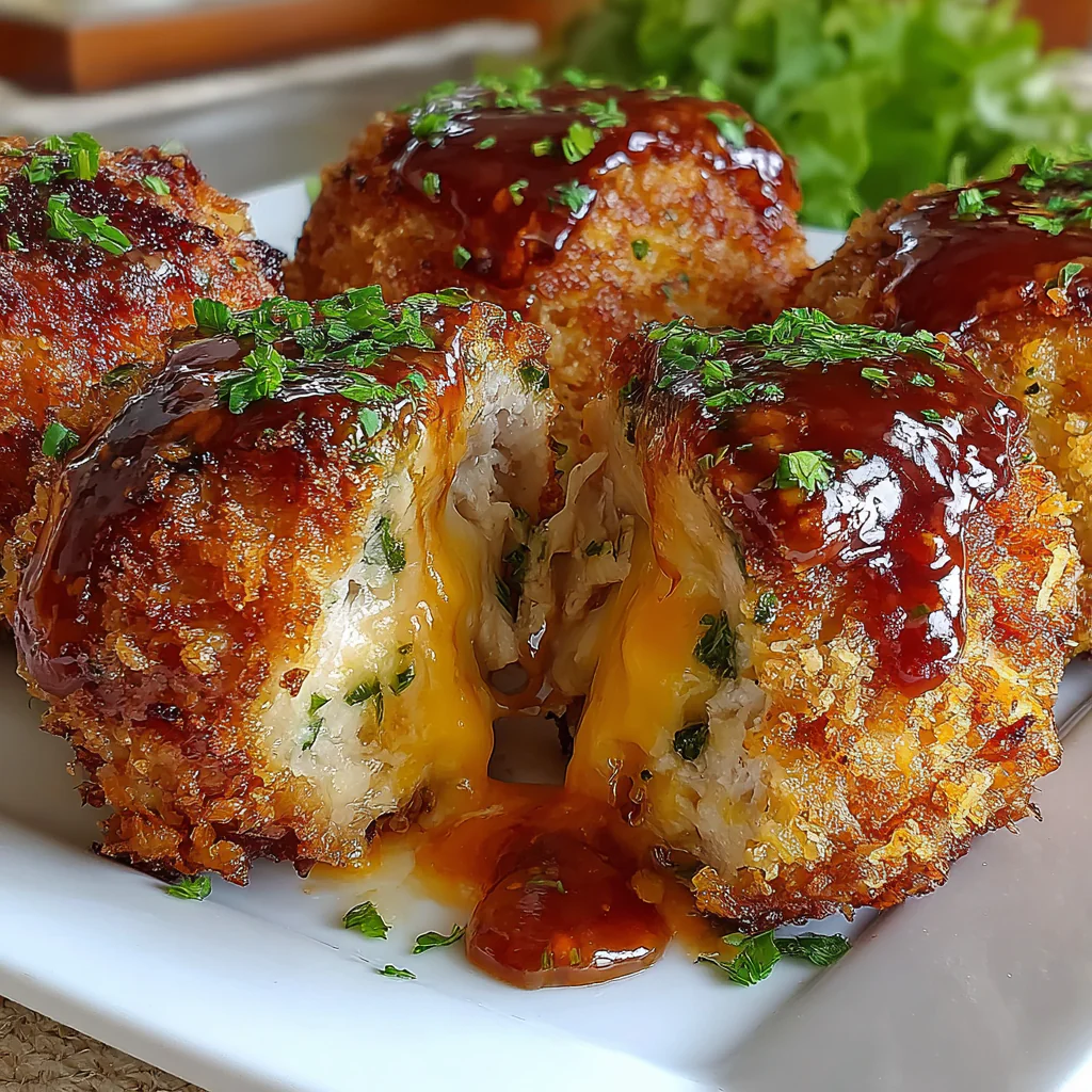 how to make BBQ Chicken Bombs step by step