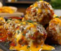 Cheesy Stuffed Meatballs with Peppers: A Weeknight Classic