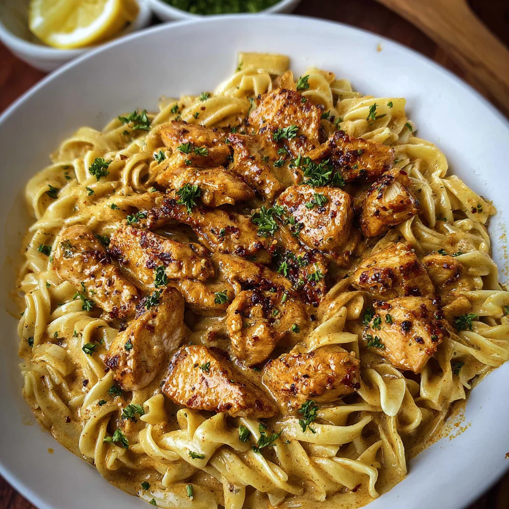 how to make Cowboy Butter Chicken Pasta step by step