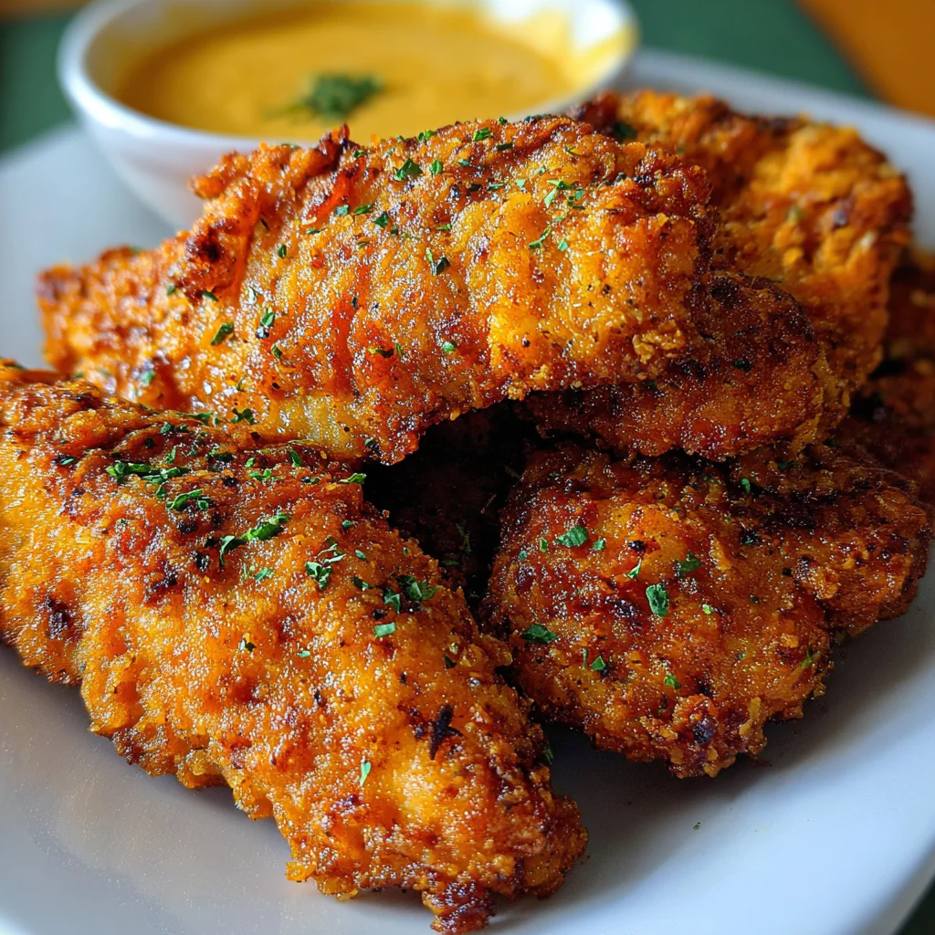 how to make Crispy Chicken Tenders step by step