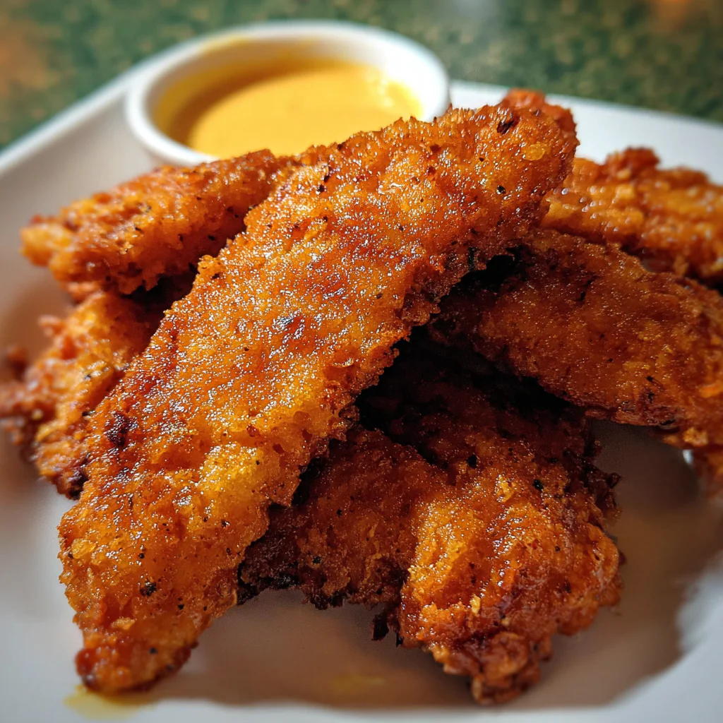 a serving of Crispy Chicken Tenders