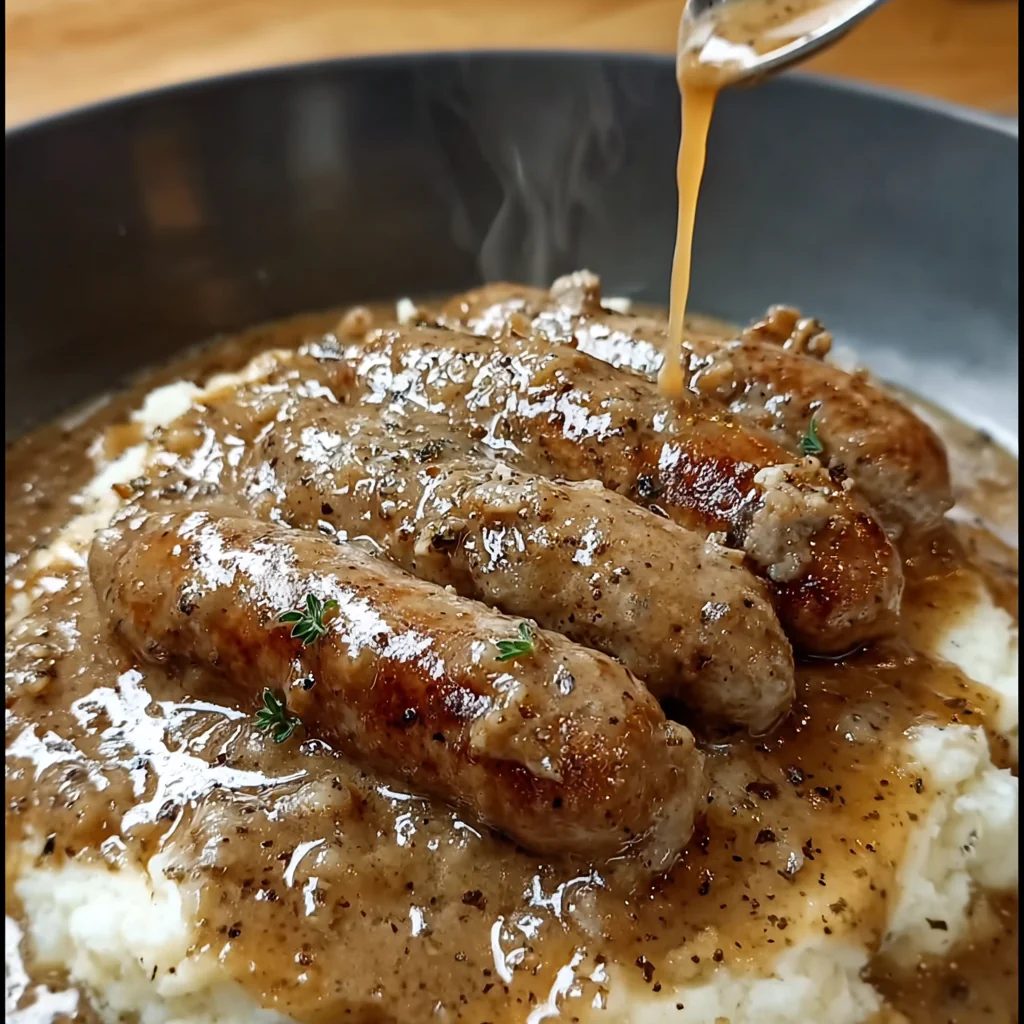 fresh ingredients for Slow Cooker Sausage Gravy