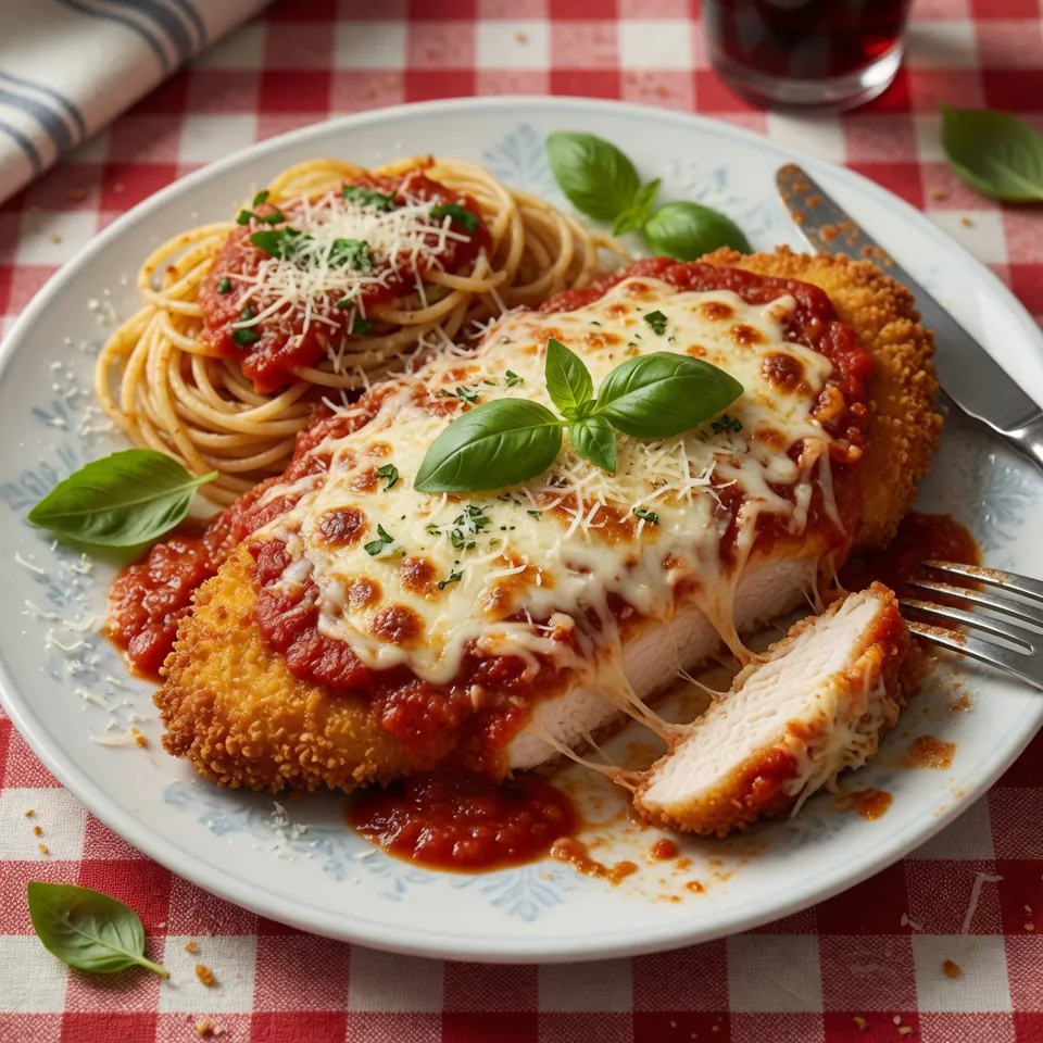 fresh ingredients for Chicken Parm Recipe