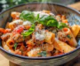 One-Pot Creamy Tomato Basil Pasta with Sausage