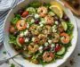 Mediterranean Shrimp Salad with Feta & Olives