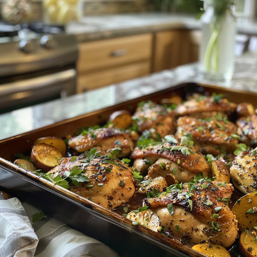 how to make Sheet Pan Honey Garlic Chicken & Veggies: 30-Minute Meal Prep Dinner step by step