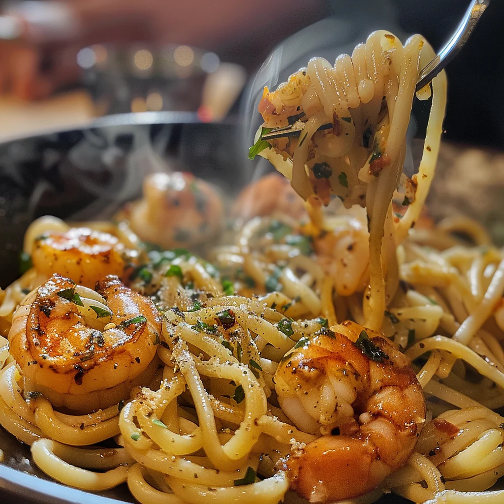 how to make Easy Weeknight Shrimp Scampi With Linguine And Fresh Parsley: 20-Minute Dinner step by step