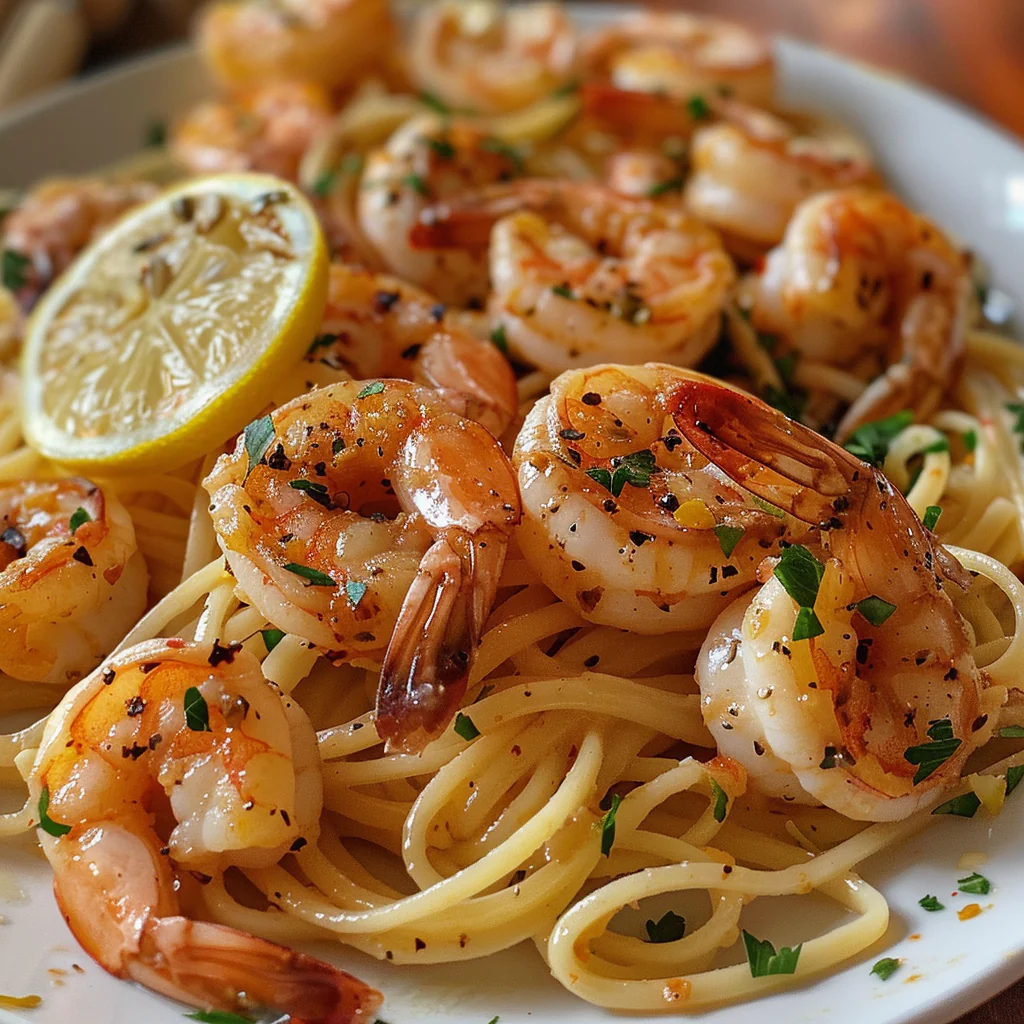 fresh ingredients for Buttery Garlic Shrimp Scampi That'S Ready Faster Than You Can Set The Table