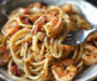 Creamy Garlic Tuscan Shrimp Pasta: 25-Minute Weeknight Wonder