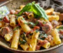 Creamy One-Pot Sundried Tomato & Spinach Pasta with Italian Sausage