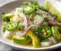 Fresh Halibut Ceviche With Avocado and Jalapeño (No-Cook Recipe)