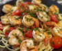 Lemon Garlic Shrimp Scampi with Angel Hair Pasta
